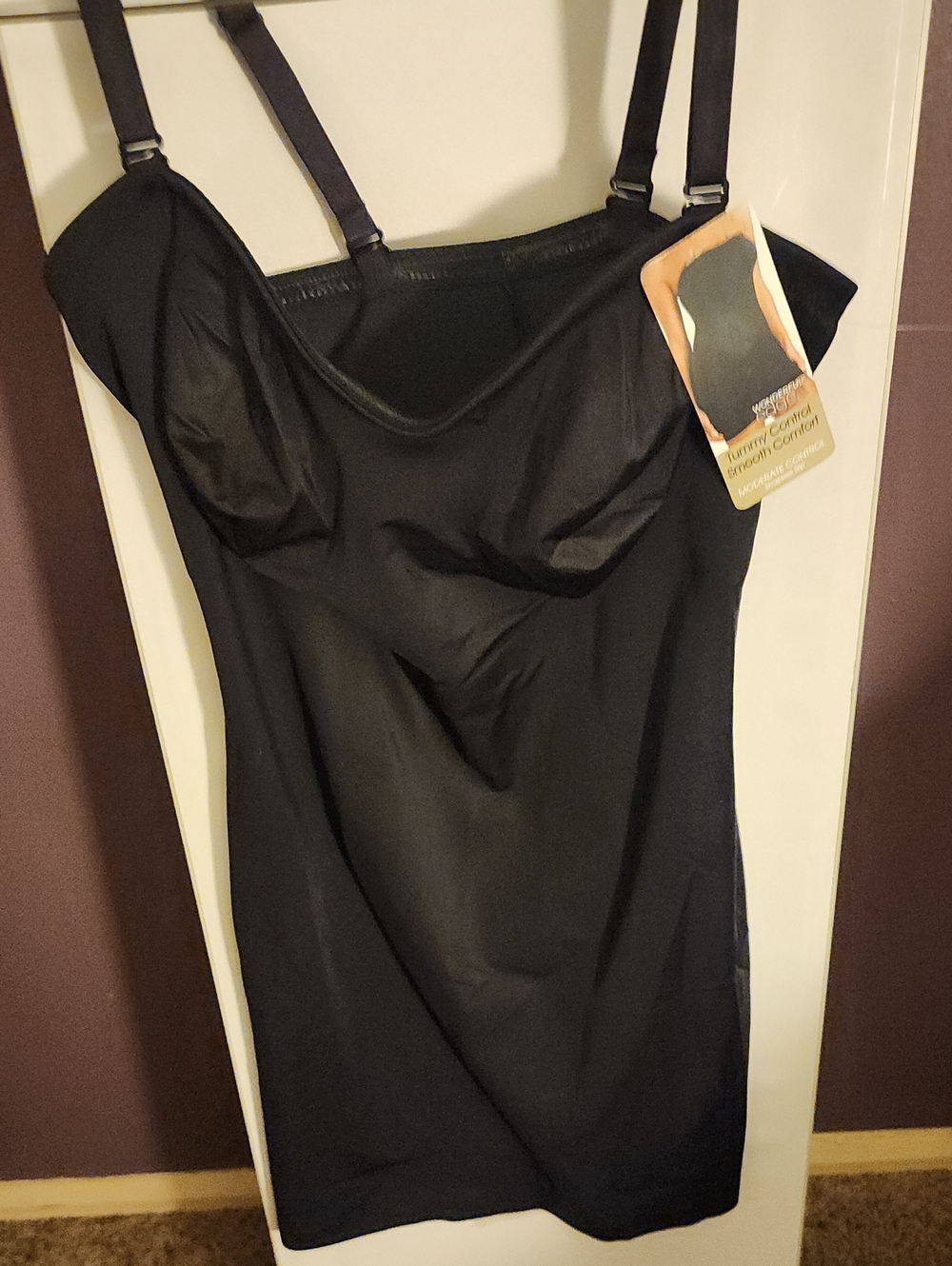 TC Fine Intimates Black Shapewear Slip